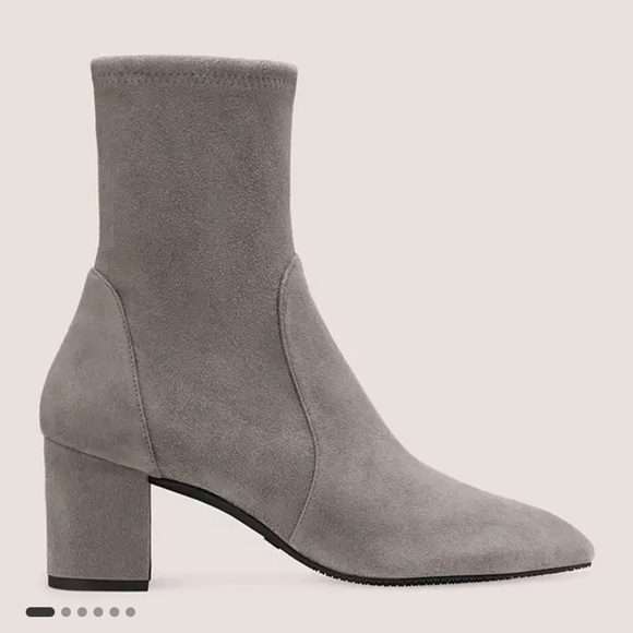 Stuart Weitzman Flannel Grey Boots Size 8 - Picture 2 of 6